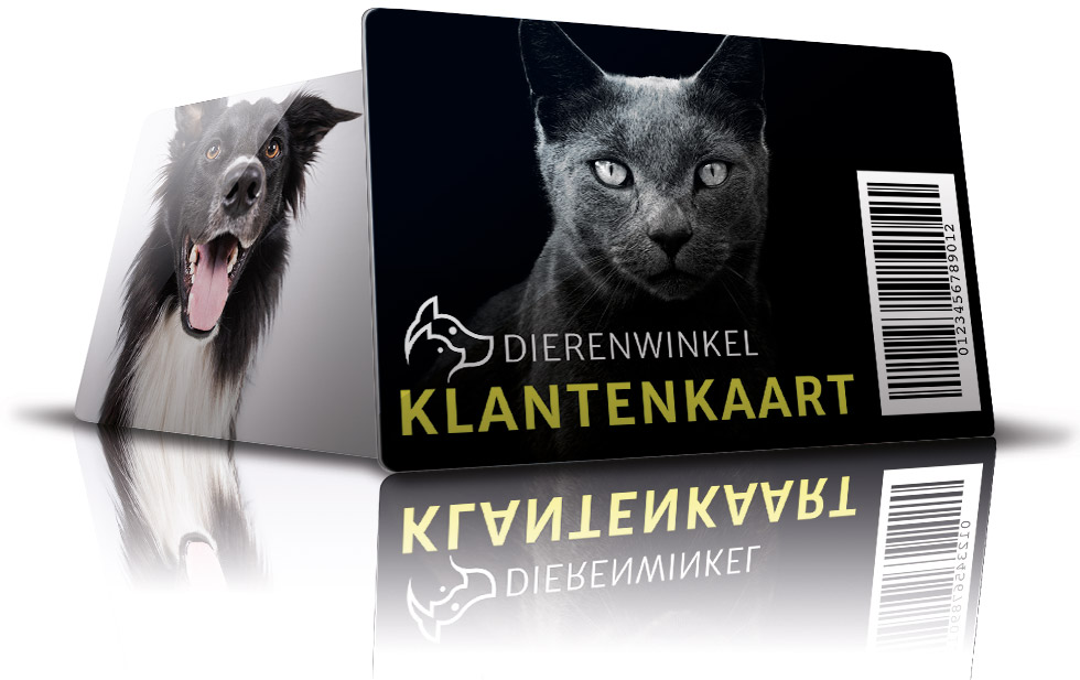 Klantenkaart dierenwinkel