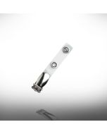 Bc 003   badgeclip bc 003 bretel met transparant bandje