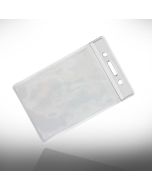 Bh 017 001   badgehouder bh 017 vinyl verticaal transparant met 