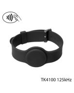 Polsband met gesp RFID TK4100 125kHz zwart (4UID) (23cm)