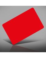 PVC 0,76 mm rood glanzend met witte kern