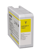 Epson CW-D6000/6500 cartridge geel 80ml SJIC55-Y