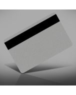 PVC 0,76 mm zilver-zilver HiCo magneetstrip