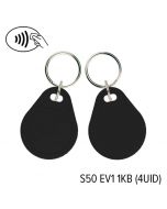 Keyfob NXP S50 MIFARE Classic® 1KB (4UID) zwart