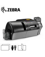 Zebra ZXP Series 9 300dpi Retransfer cardprinter dubbelzijdig met enkelzijdige laminator USB/ethernet