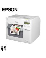 Epson ColorWorks TM-C3500 labelprinter USB/ethernet (C31CD54012CD) met voorbeeld kleurenetiket