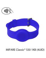 Polsband met gesp RFID NXP MIFARE Classic® S50 1KB blauw (4UID) (23cm)