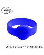 Polsband RFID NXP S50 MIFARE Classic® 1 KB blauw (4UID) (55mm diameter)
