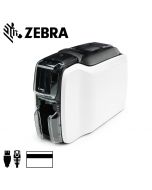 Zebra ZC100 cardprinter enkelzijdig magneetstrip encoder USB/ethernet