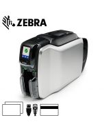 Zebra ZC300 cardprinter dubbelzijdig magneetstrip encoder USB/ethernet