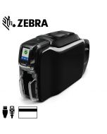 Zebra ZC350 cardprinter enkelzijdig magneetstrip encoder USB/ethernet