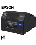 Epson Colorworks CW-C6500Pe industriële inkjet labelprinter USB/ethernet met peeler (C31CH77202) - zij aanzicht