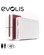 Evolis Primacy expert cardprinter enkelzijdig contactless encoder rood USB/ethernet
