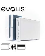 Evolis Primacy expert cardprinter dubbelzijdig magneetstrip encoder blauw USB/ethernet