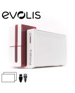 Evolis Primacy expert cardprinter dubbelzijdig rood USB/ethernet