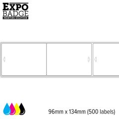 ExpoBadge 96x134mm scheurbestendig ticket 1 box á 500 stuks