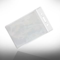 Bh 017 005   badgehouder bh 017 vinyl verticaal transparant met 