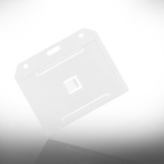 Bh 023 001   badgehouder bh 023 open horizontaal voor 4 kaarten 