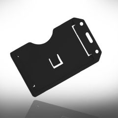 Bh 024 002   badgehouder bh 024 open verticaal voor 4 kaarten zw