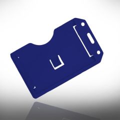 Bh 024 003   badgehouder bh 024 open verticaal voor 4 kaarten bl