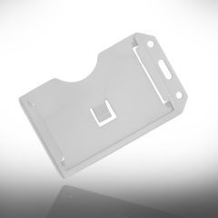 Bh 024 005   badgehouder bh 024 open verticaal voor 4 kaarten wi