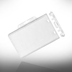 Bh 026   badgehouder bh 026 horizontaal transparant permanent sl