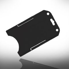 Bh 033 002   badgehouder bh 033 open verticaal kleur zwart