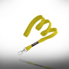 Bk 009 006   badgekoord bk 009 10 mm plat classic karabijn haak 