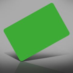 PVC 0,76 mm groen glanzend met witte kern