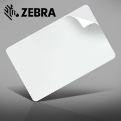 Zebra PVC overlaycard met kleefzijde 0,76 mm