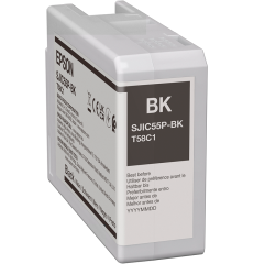 Epson CW-D6000/6500 cartridge zwart 80ml SJIC55BK