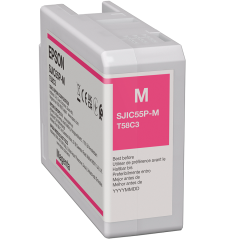 Epson CW-D6000/6500 cartridge magenta 80ml SJIC55-C