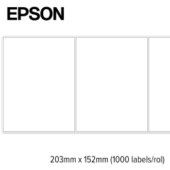 Epson 203x152 mm PE Matte Die-Cut labels (1000 labels)