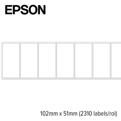 Epson 102x51 mm PE Matte Die-Cut labels voor C7500 en C7500G (2.310 labels)
