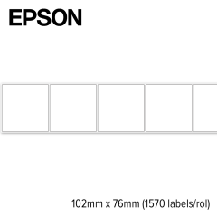 Epson 102x76 mm BOPP High Gloss Die-Cut labels voor C7500G 1 rol á 1.570 labels