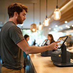 Selfservice aanbieden doe je met het Zebra kiosksysteem