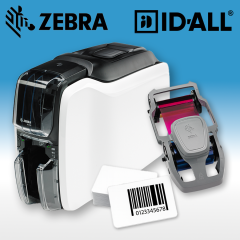 Enkelzijdig starterspakket voor klantenkaarten met barcode