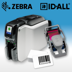 Dubbelzijdig starterspakket voor klantenkaarten met barcode