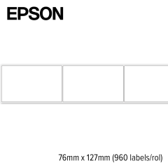 Epson 76x127 mm PE Matte Die-Cut labels voor C7500 en C7500G (960 labels)