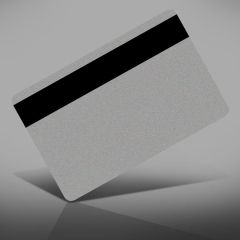 PVC 0,76 mm zilver-zilver LoCo magneetstrip