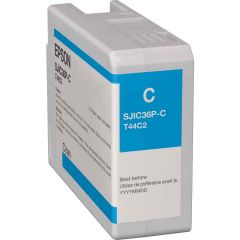 E c13t44c240   epson tm c6x00 cartridge cyaan 80ml