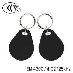 Keyfob EM4200/4102 125kHz zwart