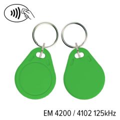 Kf 01 007 em 4200   keyfob kf 01 em 4200&4102 125 khz groen