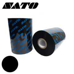 Sato SWX-100 wax CSI lint voor labelprinter (65mm x 300m) 12 rollen