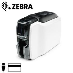 Zc11 0m00000em00   zebra zc100 cardprinter enkelzijdig magneetst