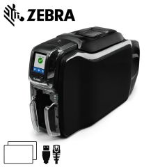 Zebra ZC350 cardprinter dubbelzijdig USB/ethernet