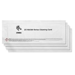 Z 105999 311  zebra cleaningkit voor zc100300350  5 kaarten 