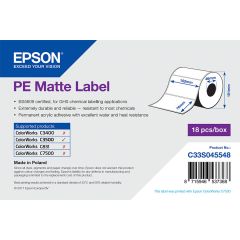 Epson 102x76 mm PE Matte Die-Cut labels voor C3500 (365 labels)