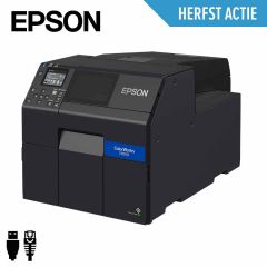 Epson Colorworks CW-C6000Ae industriële inkjet labelprinter USB ethernet met automatische papiersnijder