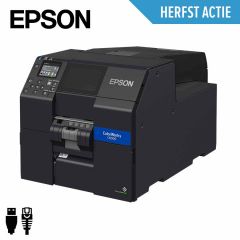 Epson Colorworks CW-C6000Pe industriële inkjet labelprinter USB/ethernet met peeler